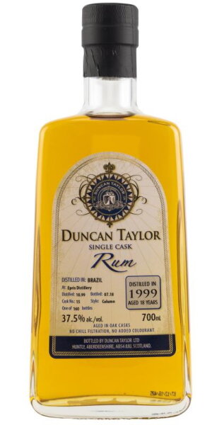Duncan Taylor Brasilien 18 (Epris Distillery) 1999/2018 - single cask- 37,5% vol. 0,7l