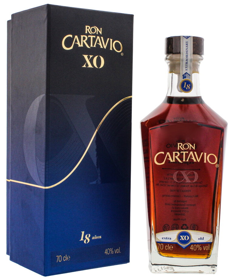 Cartavio XO 40% vol. 0,7l, 62,90 €
