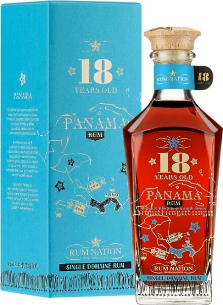 Nation Panama 18 40% vol 0,7l