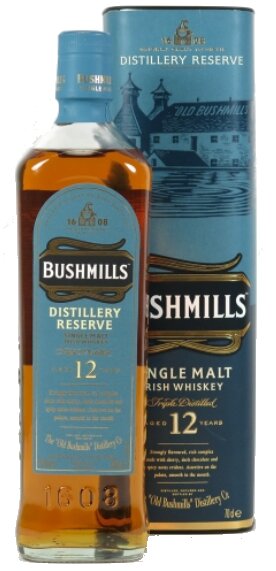 Bushmills Distillery Reserve 12 Jahre Whiskey 40% Vol. 0,7l