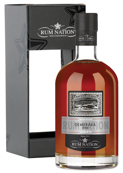 Nation Demerara Solera No. 14 40% vol 0,7l