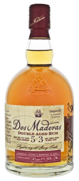 Dos Maderas Anejo 5+3 40% vol. 0,7l