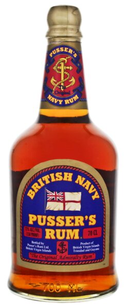 Pussers British Navy Rum Overproof (Green Label) 75% vol. 0,7l