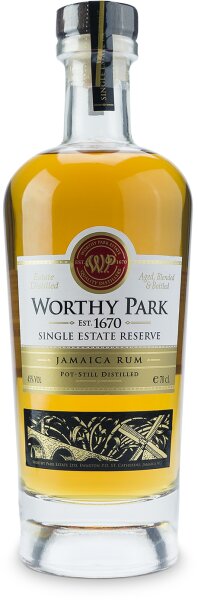 Worthy Park Single Estate Reserve 45% vol. 0,7l