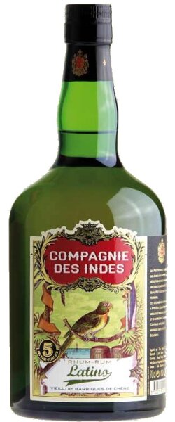 Compagnie des Indes Latino 40% vol. 0,7l