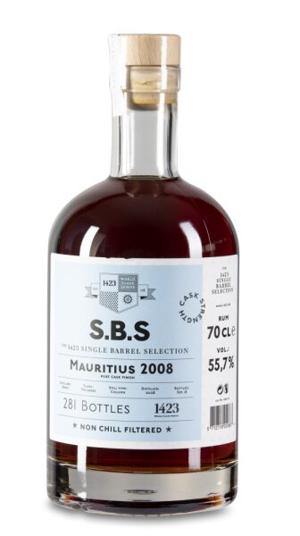 S.B.S. Mauritius 2008 55,7% vol. 0,7l
