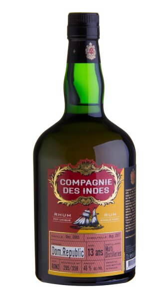 Compagnie des Indes Dom. Rep. 13 - Single Cask 46% vol. 0,7l