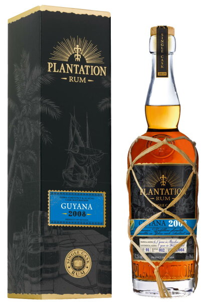 Plantation Guyana 2008/2019 -single cask- 47,1% vol. 0,7l